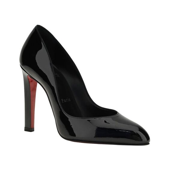 Christian Louboutin Fannylove 100 Patent Pump Black